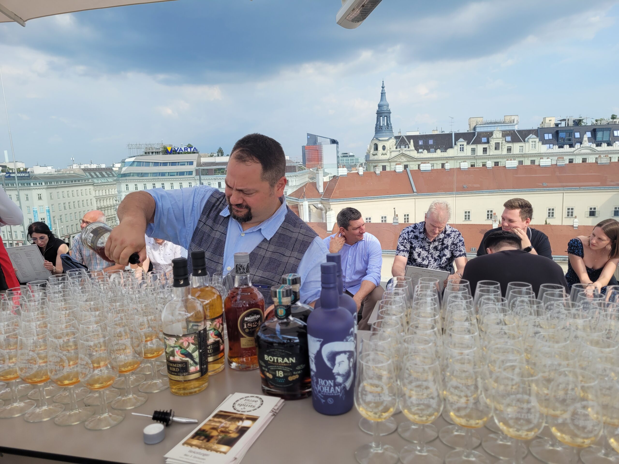 raise your spirits, Diplomsommelier, Erhard Ruthner, Verkostung, Spirits tasting, Rum